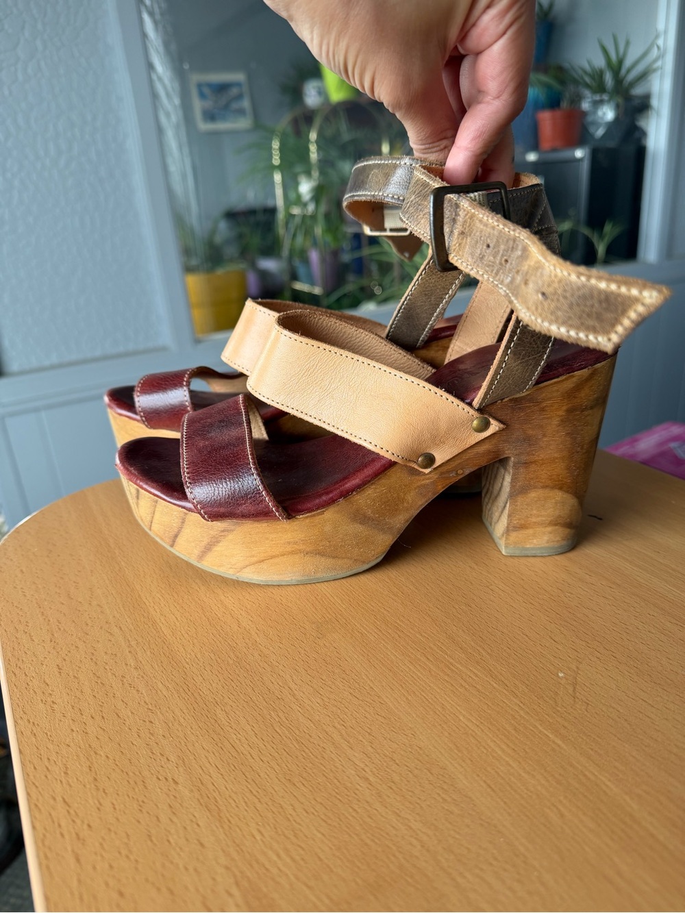Bed Stu Platform Sandals